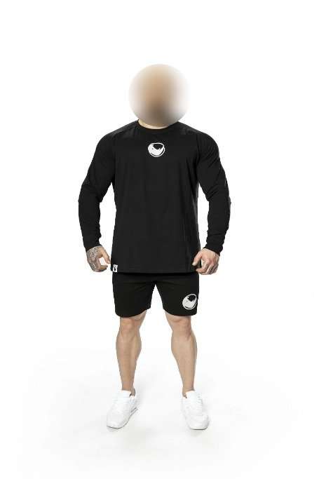 Long Sleeve Performance Tee - Black