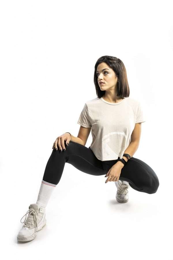 Crop Top Shirt - Dust