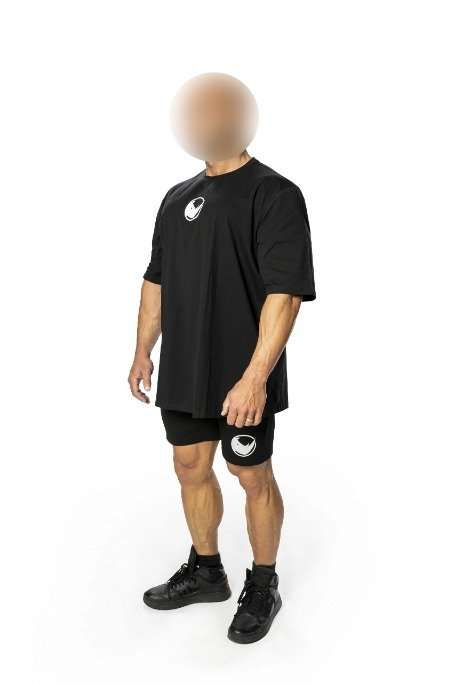 Short Sleeve Performance Tee - Black - immagine 5